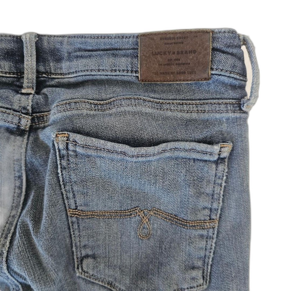 Lucky Brand Lolita Curvy Skinny Jeans 6 28 - Low Rise Medium Wash Ankle Indie - Picture 6 of 7